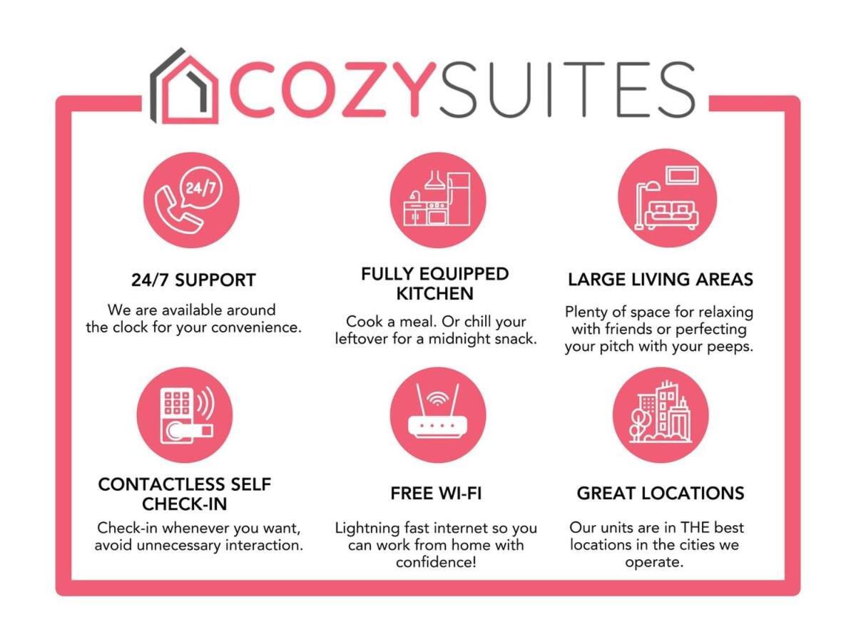 Modern Downtown Apartment 2Br 2Ba By Cozysuites Indianapolis Dış mekan fotoğraf